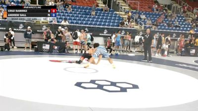 157 lbs Cons. Sub-rd Of 32 - Cruz Ramirez, Idaho vs Andrew Gall, Pennsylvania