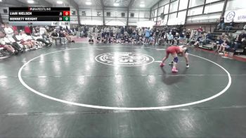 126 lbs Round 2 (8 Team) - Liam Nielsen, Juab vs Bennett Weight, Salem Hills