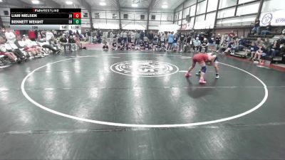 126 lbs Round 2 (8 Team) - Liam Nielsen, Juab vs Bennett Weight, Salem Hills