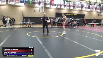 160 lbs Champ. Round 1 - Carter Van Kley, Iowa vs Erik Alverado, Iowa