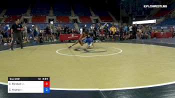 126 lbs Cons 8 #1 - Chase Randall, Washington vs Carter Young, Oklahoma