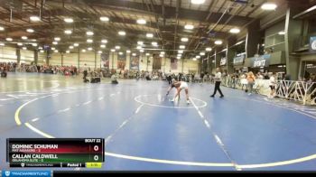 76 lbs Rd# 9- 2:15pm Saturday Final Pool - Dominic Schuman, Mat Assassins vs Callan Caldwell, Oklahoma Elite