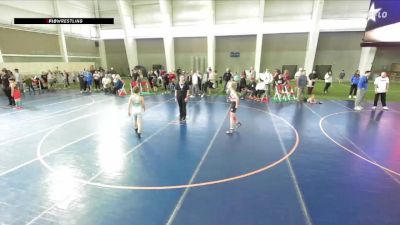 92 lbs Cons. Round 3 - Teegan Flint, Bear River Wrestling Club vs Jaxten Tracy, Aviator Wrestling Academy