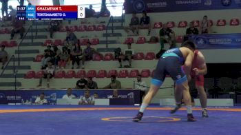 70 kg 1/8 Final - Tigran Ghazaryan, Armenia vs Orozobek Toktomambetov, Kyrgyzstan