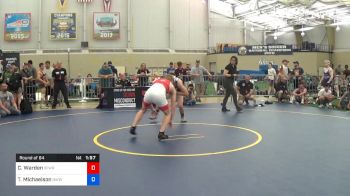 65 kg Round Of 64 - Chase Warden, 3FWrestling vs Thor Michaelson, NWWC