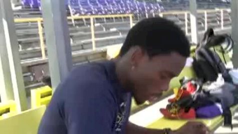 Jamaal James post workout