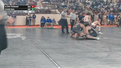160_B lbs Consi Of 8 #2 - Alaric Husband, Cochranton vs Chase Hall, South Williamsport