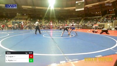 80 lbs Round Of 32 - Colin Logue, Turks Head vs Lucas Pipito, Contender Wrestling Academy