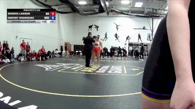 207 lbs Round 1 (16 Team) - Alison Evans, McKendree University vs Dasia Yearby, North Central College