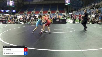 120 lbs Cons Semi - Gus Cardinal, Arizona vs Blaze Van Gundy, Ohio