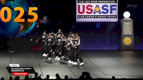 BellaTrix Dance Company - Queen B's [2025 Open Hip Hop Finals] 2025 The Dance Worlds