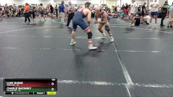 150 lbs Round 1 (4 Team) - Luke Burke, Town WC vs Charlie Bacinsky, Validus WC