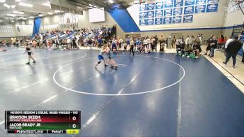 105 lbs Cons. Round 3 - Grayson Skeem, Fremont Wrestling Club vs Jacob Brady Jr, Westlake
