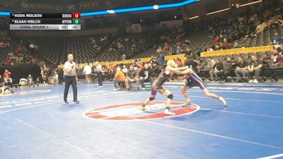 106 Class 2 lbs Cons. Round 1 - Elijah Welch, Affton vs Koda Neilson, Seneca