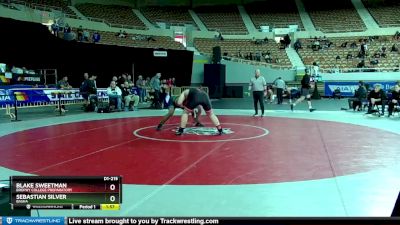 D1-215 lbs Quarterfinal - Sebastian Silver, Basha vs Blake Sweetman, Brophy College Preparatory