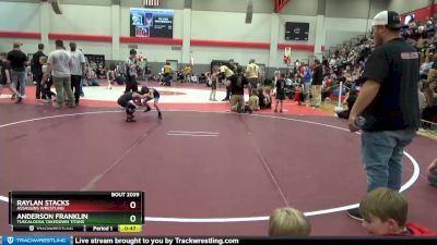 50 lbs Cons. Round 3 - Raylan Stacks, Assassins Wrestling vs Anderson Franklin, Tuscaloosa Takedown Titans