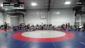 110 lbs Rr Rnd 2 - Lethaniel Harris, Morris Fitness Orange MS vs Andrew Aldridge, Guerrilla Wrestling Academy MS