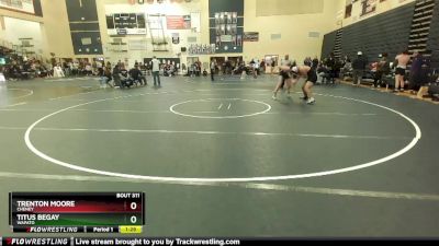 190 lbs Semifinal - Trenton Moore, Cheney vs Titus Begay, Wapato