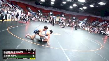 130 lbs Champ. Round 3 - Xavier Albo, Tampa Bay Tigers vs Cameron Chinavare, Dundee Wrestling