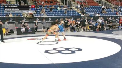 113 lbs Cons. Rd Of 32 - Eisa Scrapper, California vs Ashdyn Densley, Utah