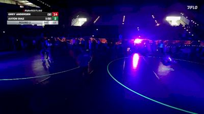 57-60 lbs Round 2 - Tucker Gneiting, Aviator Wrestling Academy vs James Wilcox, Warrior Wrestling Club