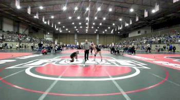 115 lbs Champ. Round 1 - Kaylee Pankey, Tonganoxie vs Paris Showmaker, Blue Springs South