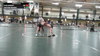 141 lbs Consi Of 8 #2 - Ryan Kennedy, Maryland vs Matthew Martino, Princeton