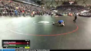 1 lbs Quarterfinal - Jacob Salstrom, Montesano vs Gavin Carnahan, Deer Park