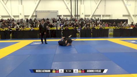 Jasmine R Veloz vs Nicole Altmann 2024 World IBJJF Jiu-Jitsu No-Gi Championship