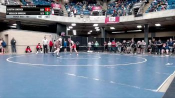 157 lbs Cons. Round 2 - Kellen Breen, Unattached vs Justin Skryd, Unattached