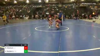 108 lbs Consolation - Mickail Skeldum, The Community vs Vinny Mayberry, MWC Wrestling Academy