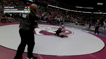 157-2A Semifinal - Landon Lockhart, West Grand vs Owen Harris, Sedgwick County/Fleming