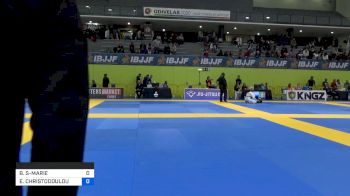 ELEFTHERIA CHRISTODOULOU vs BRIANNA STE-MARIE 2020 European Jiu-Jitsu IBJJF Championship
