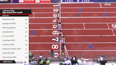 High School Girls' 4x400m Relay, Prelims 28