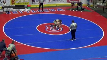 110 lbs Quarterfinal - Brady Watson, Avon Grove vs Joey Miller, Jersey Shore