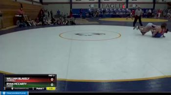 126 lbs Champ. Round 1 - William Blakely, Churchill vs Ryan McCarty, Crater