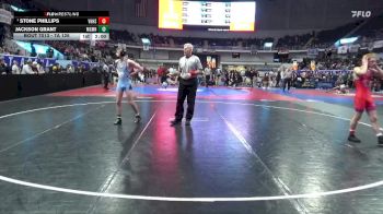 7A 126 lbs Champ. Round 1 - Stone Phillips, Vestavia Hills vs Jackson Grant, Mary G Montgomery