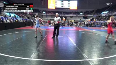 7A 126 lbs Champ. Round 1 - Stone Phillips, Vestavia Hills vs Jackson Grant, Mary G Montgomery