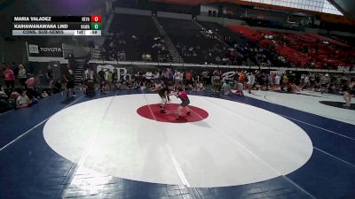 114.3-128.4 lbs Cons. Sub-semis - Maria Valadez, Nevada vs Kaihawanawana Lind, Hawaii