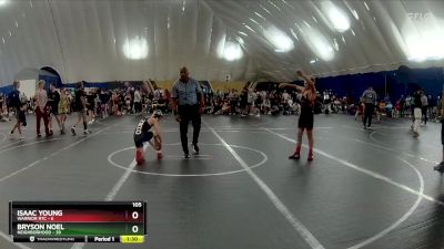 105 lbs Round 4 (8 Team) - Bryson Noel, Neighborhood vs Isaac Young, Warrior RTC