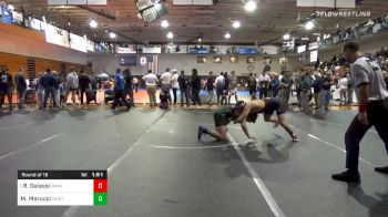 220 lbs Prelims - Brad Galassi, Jackson Memorial vs Michael Marucci, Montville