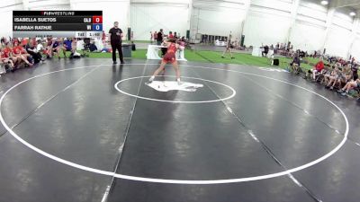 100 lbs Isabella Suetos, California Blue vs Farrah Rathje, Wisconsin