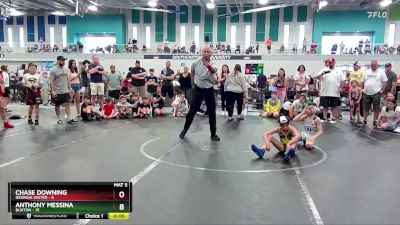 68 lbs Finals (8 Team) - Anthony Messina, Buxton vs Chase Downing, Georgia United