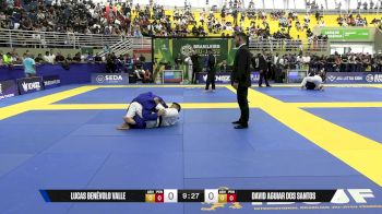 David Aguiar Dos Santos vs Lucas Benévolo Valle 2025 Brasileiro Jiu-Jitsu IBJJF