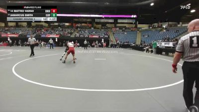 125 lbs Champ. Round 1 - Jamarcus Smith, Cleary vs 14 Matteo Vargo, Cumberlands