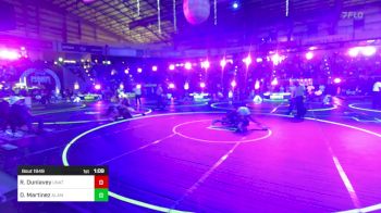 156 lbs Final - Richard Dunlavey, Unattached vs Daniel Martinez, Alamosa Wrestling