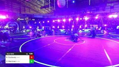 156 lbs Final - Richard Dunlavey, Unattached vs Daniel Martinez, Alamosa Wrestling