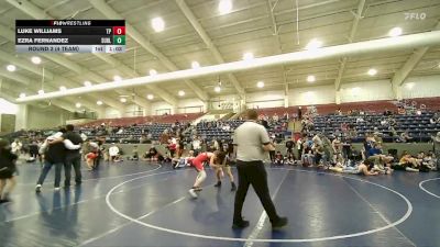 90 lbs Round 2 (4 Team) - Luke Williams, Team Prestige vs Ezra Fernandez, Sublime Wrestling Academy