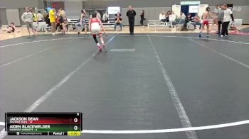 88 lbs Round 3 (10 Team) - Jackson Dean, Machine Shed vs Aiden Blackwelder, Hanover Hawkeye