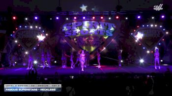 Famous Superstars - Reckless [2026 L4 Senior - D2 - Medium Day 2] 2026 Spirit Sports Myrtle Beach Nationals